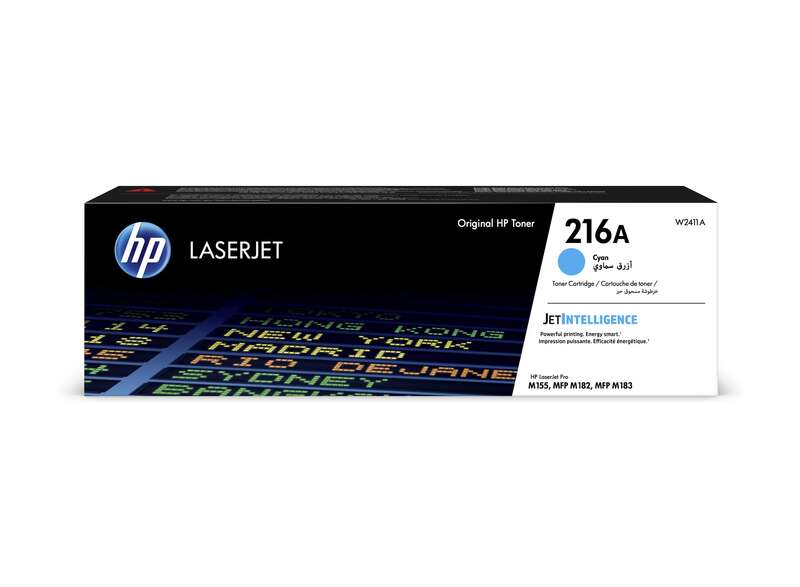 HP W2411A Cyan Cartucho de Toner Original - 216A - Loja do Tinteiro