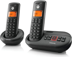 Motorola E212 Telefono Inalambrico Dect + 1 Supletorio - Contestador Automatico - Manos Libres