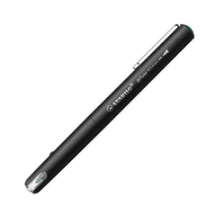 Stabilo Dr!ver Rotulador de Punta Media 0.8mm - Tinta a Prueba de Manchas, Inodora y con Base al Agua - Fabricado con 94% de Bioplastico - Color Verde