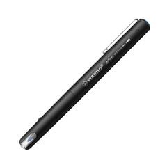 Stabilo Dr!ver Rotulador de Punta Media 0.8mm - Tinta a Prueba de Manchas, Inodora y con Base al Agua - Fabricado con 94% de Bioplastico - Color Azul