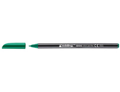 Edding 1200 Rotulador - Punta Redonda - Trazo entre 0.5 y 1 mm. - Tinta con Base de Agua - Color Verde