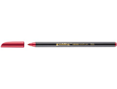 Edding 1200 Rotulador - Punta Redonda - Trazo 1mm - Tinta con Base de Agua - Color Rojo Metalizado