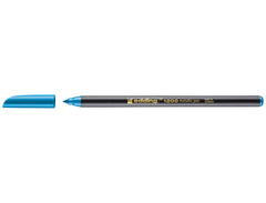 Edding 1200 Rotulador - Punta Redonda - Trazo 1mm - Tinta con Base de Agua - Color Azul Metalizado