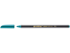 Edding 1200 Rotulador - Punta Redonda - Trazo 1mm - Tinta con Base de Agua - Color Verde Metalizado