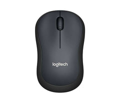 Logitech M220 Silent Raton Inalambrico 1000dpi - Silencioso - 3 Botones - Uso Ambidiestro - Color Gris