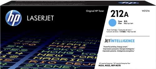 HP W2121A Cyan Cartucho de Toner Original - 212A - Loja do Tinteiro