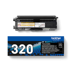 Cartucho de toner original Brother TN320 preto - TN320BK