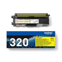 Cartucho de toner original Brother TN320 amarelo - TN320Y
