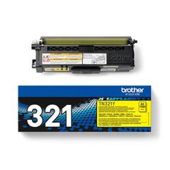 Cartucho de toner original amarelo Brother TN321 - TN321Y