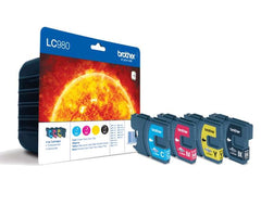 Brother LC980 Pack of 4 Original Ink Cartridges - LC980VALBP