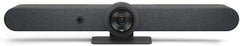 Logitech Rally Bar Sistema de Videoconferencias Ultra HD 4K PTZ WiFi - Todo en Uno - Campo Visual 90º - USB-A, USB-C, HDMI, RJ45 - Mando a Distancia - Color Negro