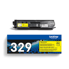 Brother TN329 Amarillo Cartucho de Toner Original - TN329Y - Loja do Tinteiro