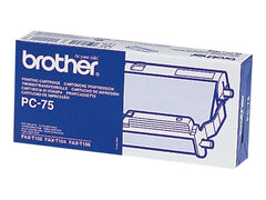 Cartucho e rolo de transferência térmica original Brother PC75 - 1 rolo
