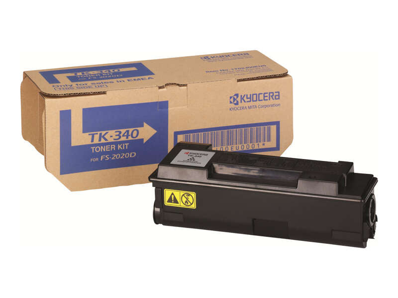 Kyocera TK340 Negro Cartucho de Toner Original - 1T02J00EUC - Loja do Tinteiro