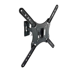 Tooq Soporte de Pared con Brazo para TV de 23"-55" - Giratorio e Inclinable - Gestion de Cables - Peso Max 30kg - VESA 400x400mm - Color Negro
