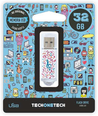TechOneTech Music Dream Memoria USB 2.0 32GB (Pendrive)