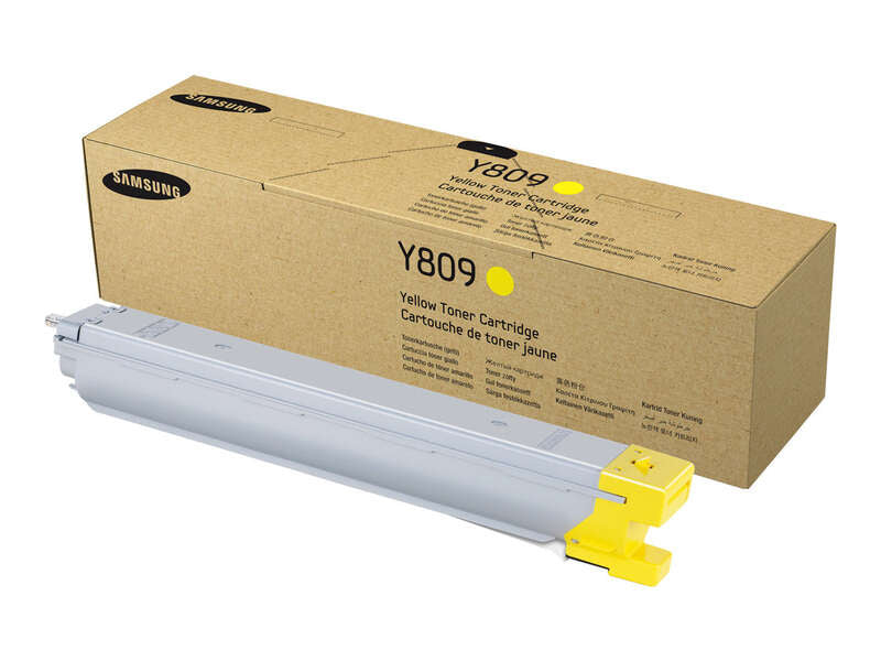 Samsung CLT-Y809S Amarillo Cartucho de Toner Original - SS742A - Loja do Tinteiro