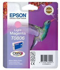 Epson T0806 Cartouche d'encre originale magenta clair - C13T08064011