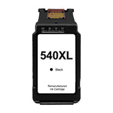 Canon PG540XL Negro Cartucho de Tinta Remanufacturado - Muestra Nivel de Tinta - Reemplaza 5224B001/5224B010/5224B011/5222B004/5222B005/5222B001/5225B001/5225B004/5225B005