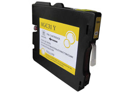Cartucho de tinta pigmentada genérico amarelo Ricoh GC31Y - substitui 405691/405704