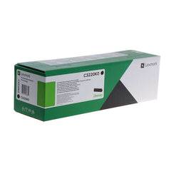 Lexmark C3324/C3326/MC3224/MC3326/MC3426 Cartucho de toner preto original - C3220K0/C320010