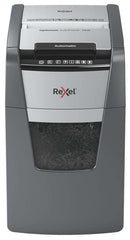 Rexel Optimum AutoFeed 130X Destructora Automatica de Corte en Particulas P-4 - Autoalimentacion 130 Hojas, Manual 8 Hojas - Papelera de 44L - Anti Atasco