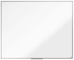 Nobo Essence Pizarra Magnetica de Acero 1500x1200mm - Marco de Aluminio Anodizado - Bandeja para Rotuladores - Color Blanco