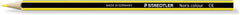 Staedtler Noris Colour 185 Lapiz Hexagonal de Color - Resistencia a la Rotura - Material Wopex - Color Amarillo Claro