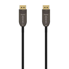 Aisens Cable DisplayPort AOC V1.4 8K@60HZ 4K@120Hz 4:4:4 32.4GBPS - DP/M-DP/M - 30M - Color Negro