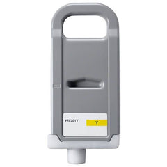Cartouche d'encre jaune générique Canon PFI701/PFI301 - Remplace les références 0903B001/1489B001