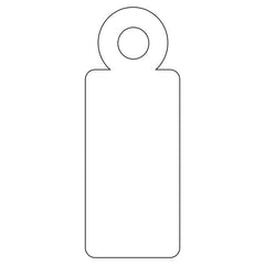 Apli Etiquetas Colgantes Blancas 9 x 24mm 1.000 U.