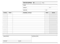 Apli Talonario Entrega 1/4 Apaisado Duplicado A-49 - Papel Autocopiativo - 50 Juegos por Talonario - Numeracion Secuencial - Blanco y Amarillo