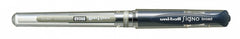 Uni-ball Signo Broad UM-153 Roller de Tinta Gel - Punta de Bola 1mm - Trazo Estilografico - Sujecion de Caucho - Color Azul Oscuro