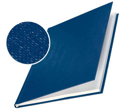 Leitz Tapas Rigidas Impressbind - 10,5mm - Estructura de Lino - Encuadernacion de Alta Calidad - Azul