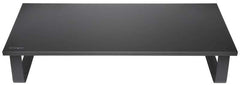 Kensington Essential Soporte Monitor Extraancho - Admite Dos Monitores - Espacio de Almacenamiento - Negro