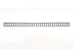 GBC Wirebind Pack de 100 Alambres de Encuadernacion 6mm para Paso 3:1 Redondo o Cuadrado - Formato A4 - Para 34 Orificios - Encuaderna hasta 55 Hojas - Color Negro