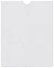 Esselte Pack de 100 Portacarnets A5 171x221mm 170Q 140 micras - PVC Transparente Acabado Liso