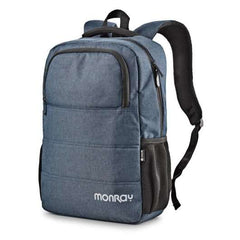 NGS Monray Sacks Charter Mochila para Portatil hasta 15.6" - Suave Acolchado Interno - Bolsillo Central y Laterales - Tirantes Acolchados y Ajustables -