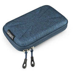 Subblim Funda rÃgida para Disco Duro - Medida: 145 mm - Protección óptima contra golpes - Diseño elegante - Compartimentos para cables y accesorios - Color Azul