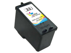 Cartucho de tinta genérico Lexmark 33 cores - substitui 18CX033E