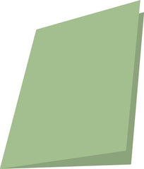 Mariola Pack de 50 Subcarpetas de Cartulina 180gr - Formato A4 - Ranura para Fastener - Color Verde