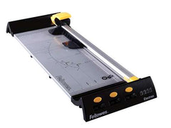 Fellowes Electron A3 Cizalla de Corte para Soportes hasta A3 - Capacidad de Corte 10 Hojas - Mecanismo de Corte Seguro - Base Metalica con Guias Grabadas - Posicion de Bloqueo del Cabezal de Corte