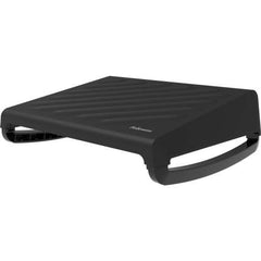 Fellowes Breytaâ„¢ Reposapies con Plataforma Ergonomica - Ajustable en 3 Posiciones - Plegable para Ahorrar Espacio - Opcion de Balanceo - Color Negro