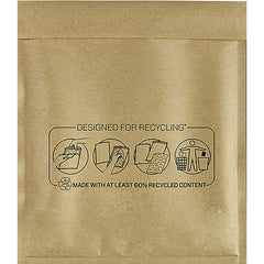 Fellowes Bankers Box Pack de 100 Bolsas de Burbujas Acolchadas - Medidas Internas 220x260mm - Burbujas Internas para Amortiguacion - Tira Autoadhesiva para Cierre
