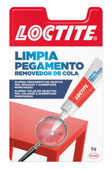 Loctite Super Glue-3 Limpia Pegamento 5gr - Elimina Restos de Etiquetas Adhesivas, Restos de Pegamento en Objetos Mal Pegados y Manchas de Tinta - 2950035