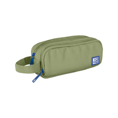 Oxford B-Smart Estuche Portatodo - 3 Compartimentos - Asa Lateral - Fabricado en Material Reciclado - Color Verde Safari