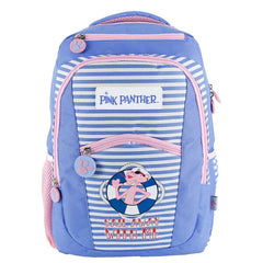Dohe Mochila Grande Pink Panther - Fabricada en Poliester - Compartimento Acolchado para Portatil - Bolsillos Frontales y Laterales - Tirantes Reforzados y Ajustables - Espalda Acolchada