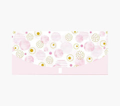 Pictura Tarjeta Money Cards - 21.3x9.6cm - Diseño Elegante de Circulos - Incluye Sobre Blanco - Certificacion FSC