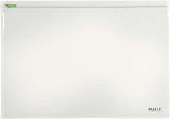 Leitz Traveller Pack de 2 Fundas Multiusos Transparentes - Tamaño 230x1x330mm - Cierre de Cremallera