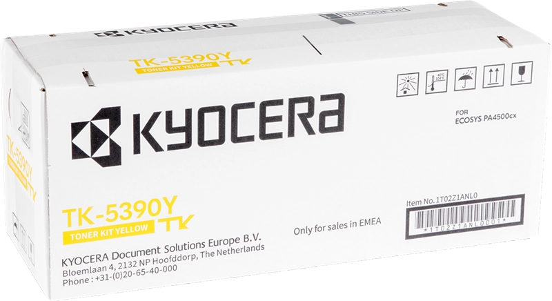 Kyocera TK5390 Amarillo Cartucho de Toner Original - 1T02Z1ANL0/TK5390Y - Loja do Tinteiro